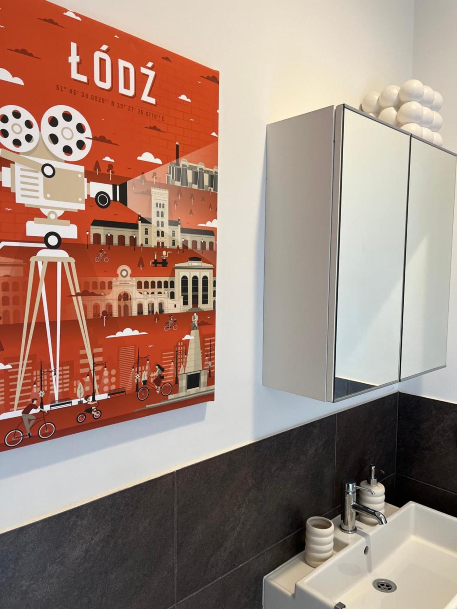 Apartament I Love Piotrkowska Z Wielkim Lustrem, Balkonem I Klimatyzacja Łódź Exterior foto